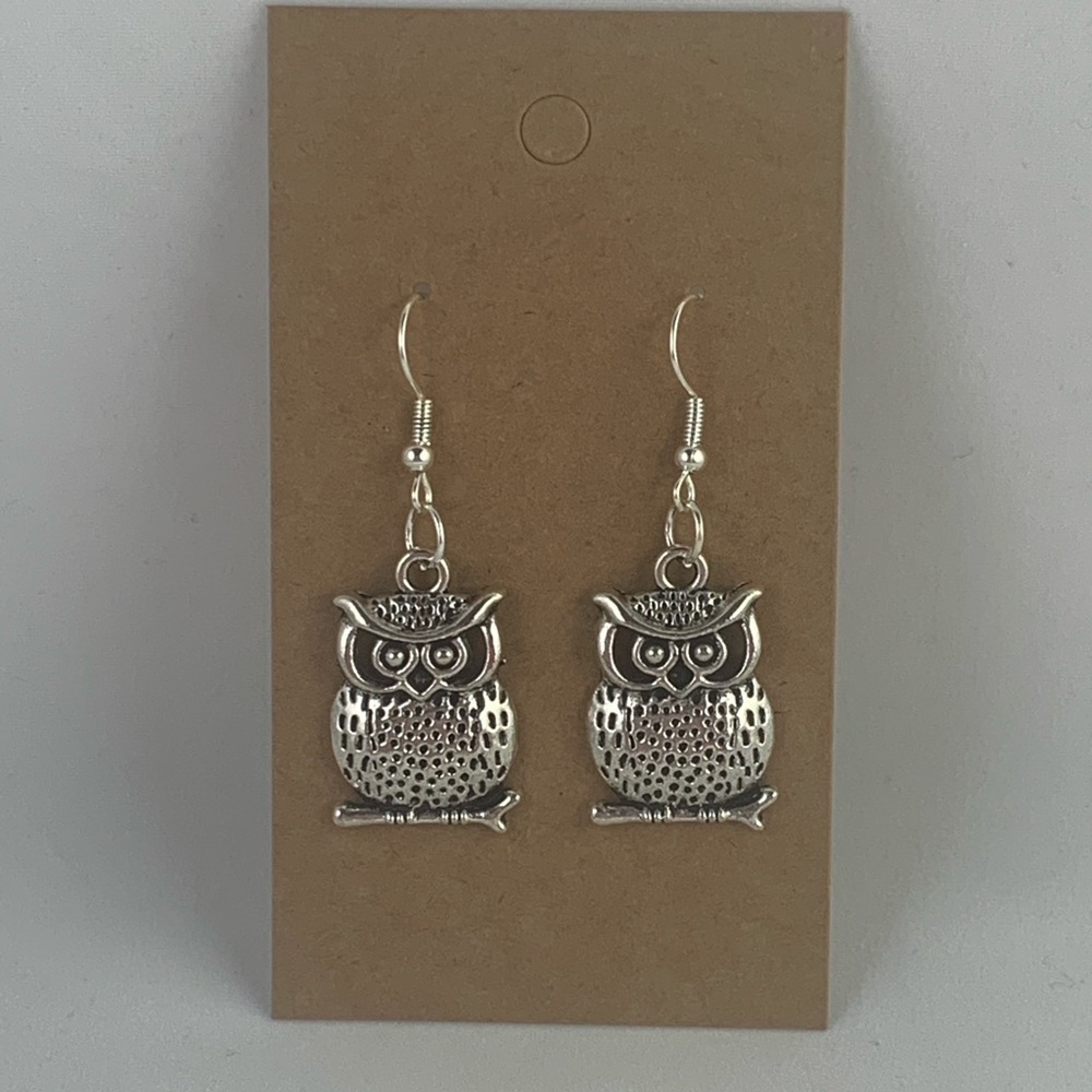 Owl Dangle Earrings